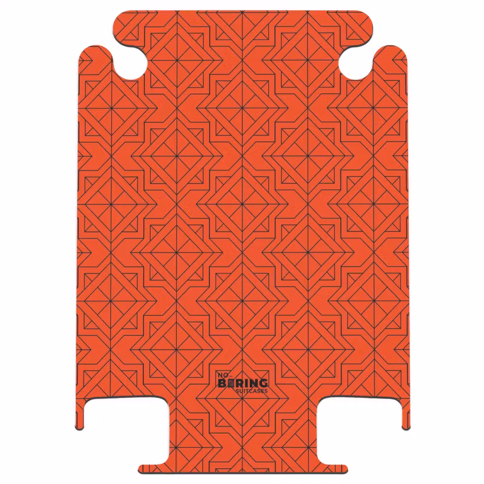 CaseSwap™ - Patterns - Geometric pattern on orange — 1