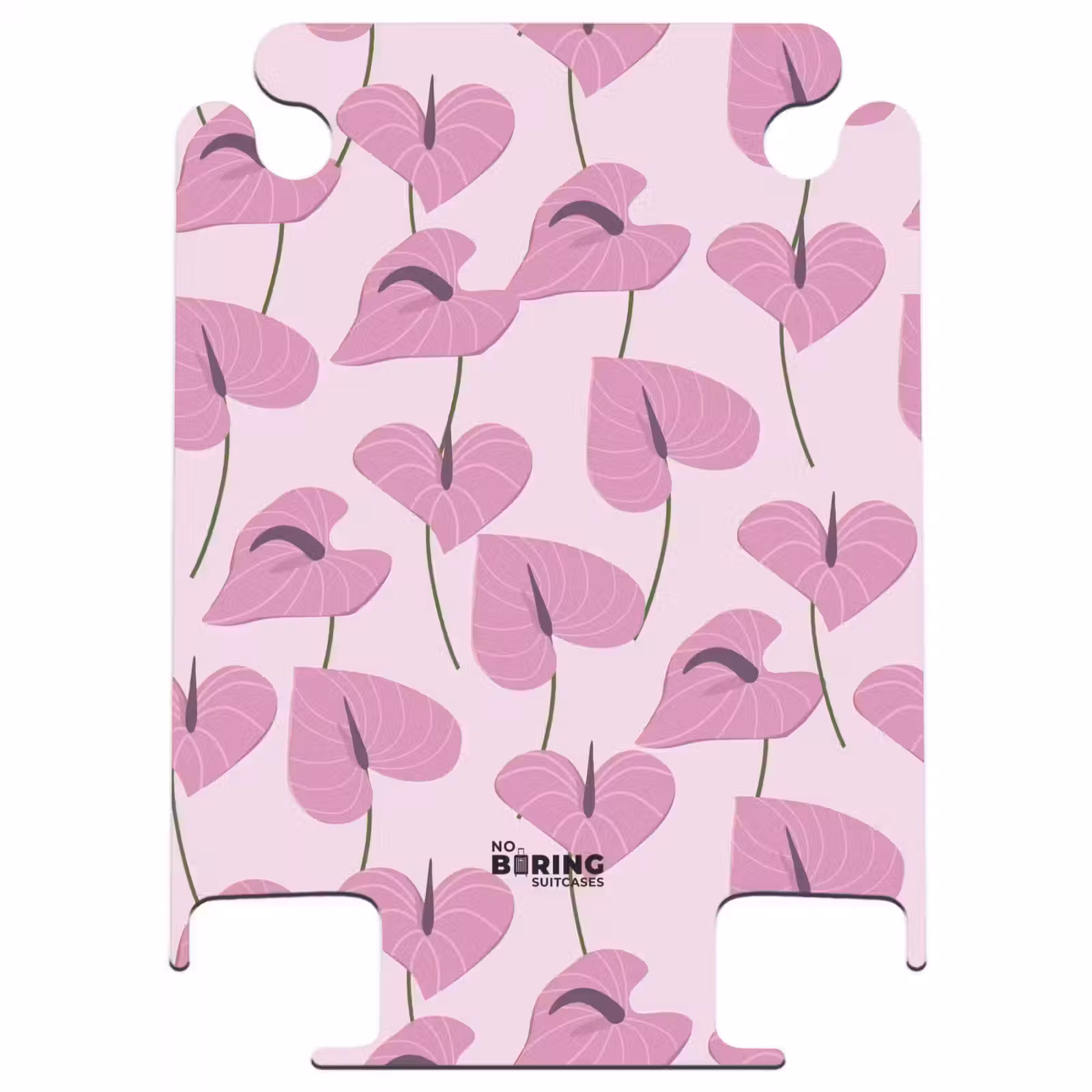CaseSwap™ - Summer memories - Pink anthurium pattern — 1