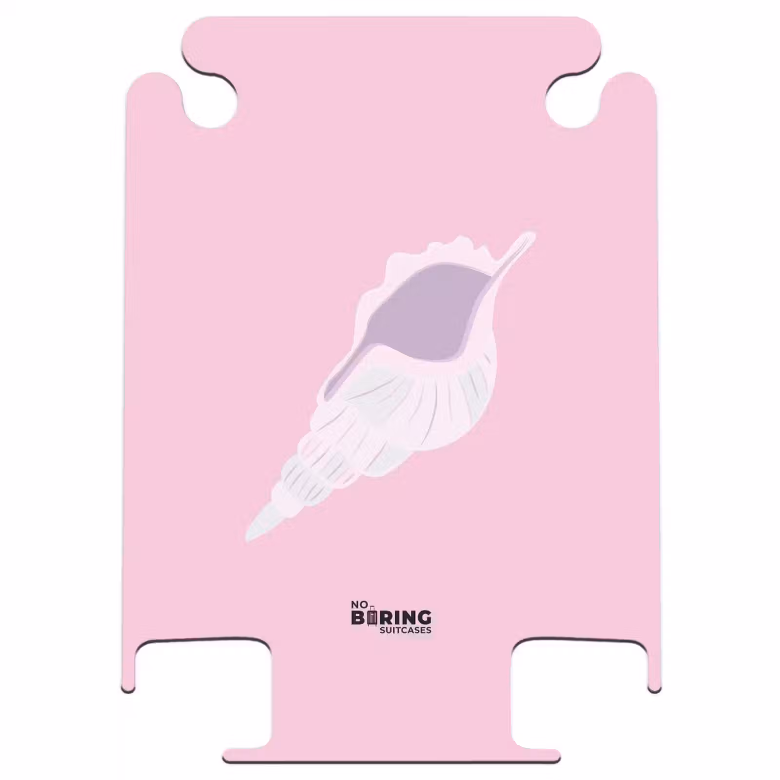 CaseSwap™ - Summer memories - Shell art on pink — 1