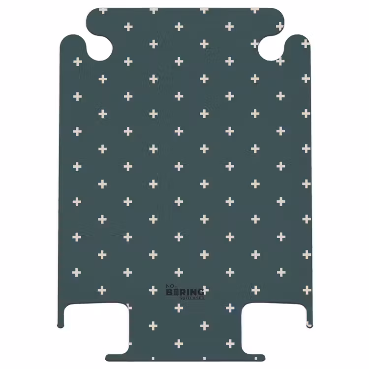 CaseSwap™ - Patterns - Plus pattern on gray-blue — 1