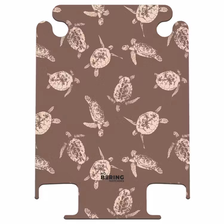 CaseSwap - Patterns - Turtles on brown background — 1