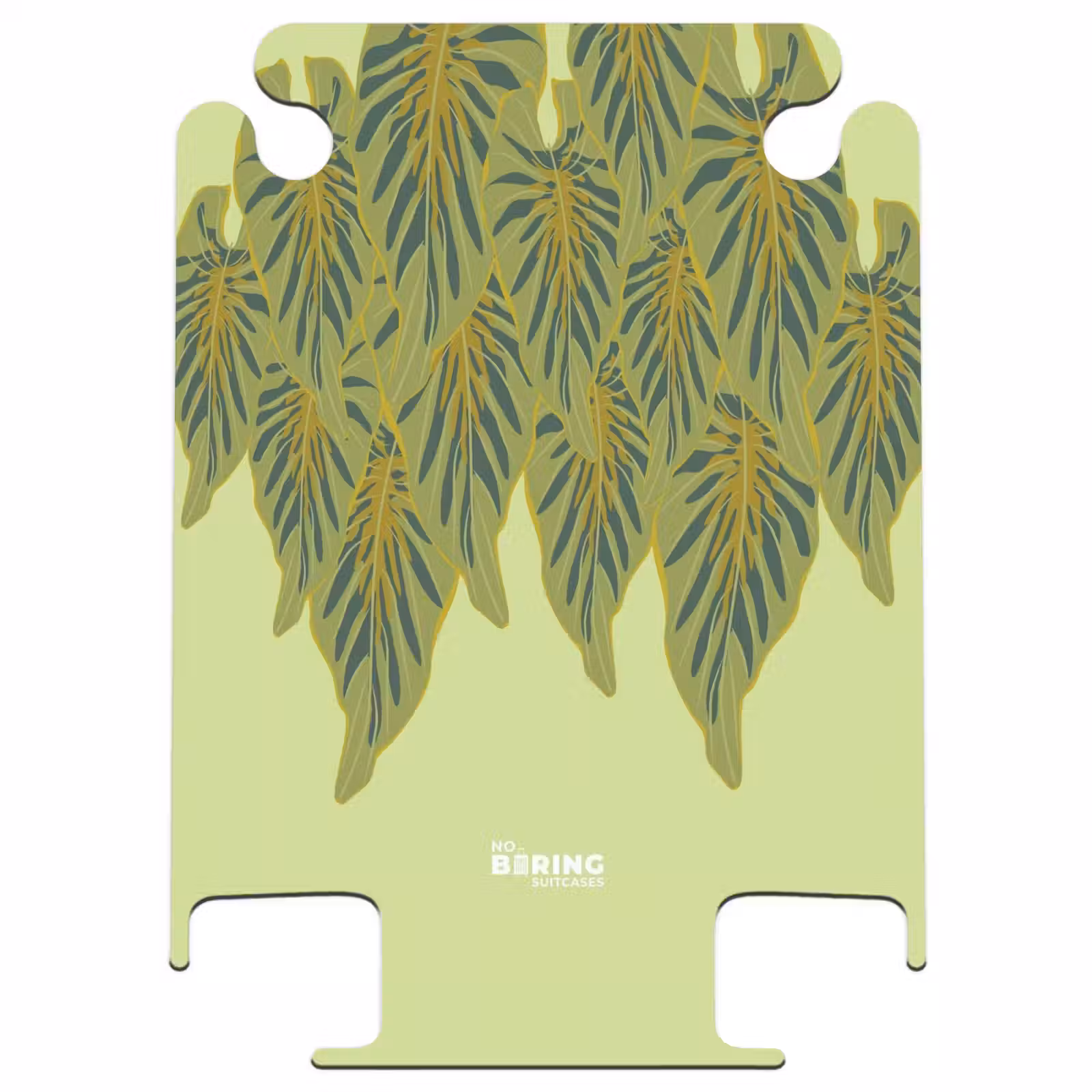 CaseSwap™ - Summer memories - Tropical leaves on Green background — 1