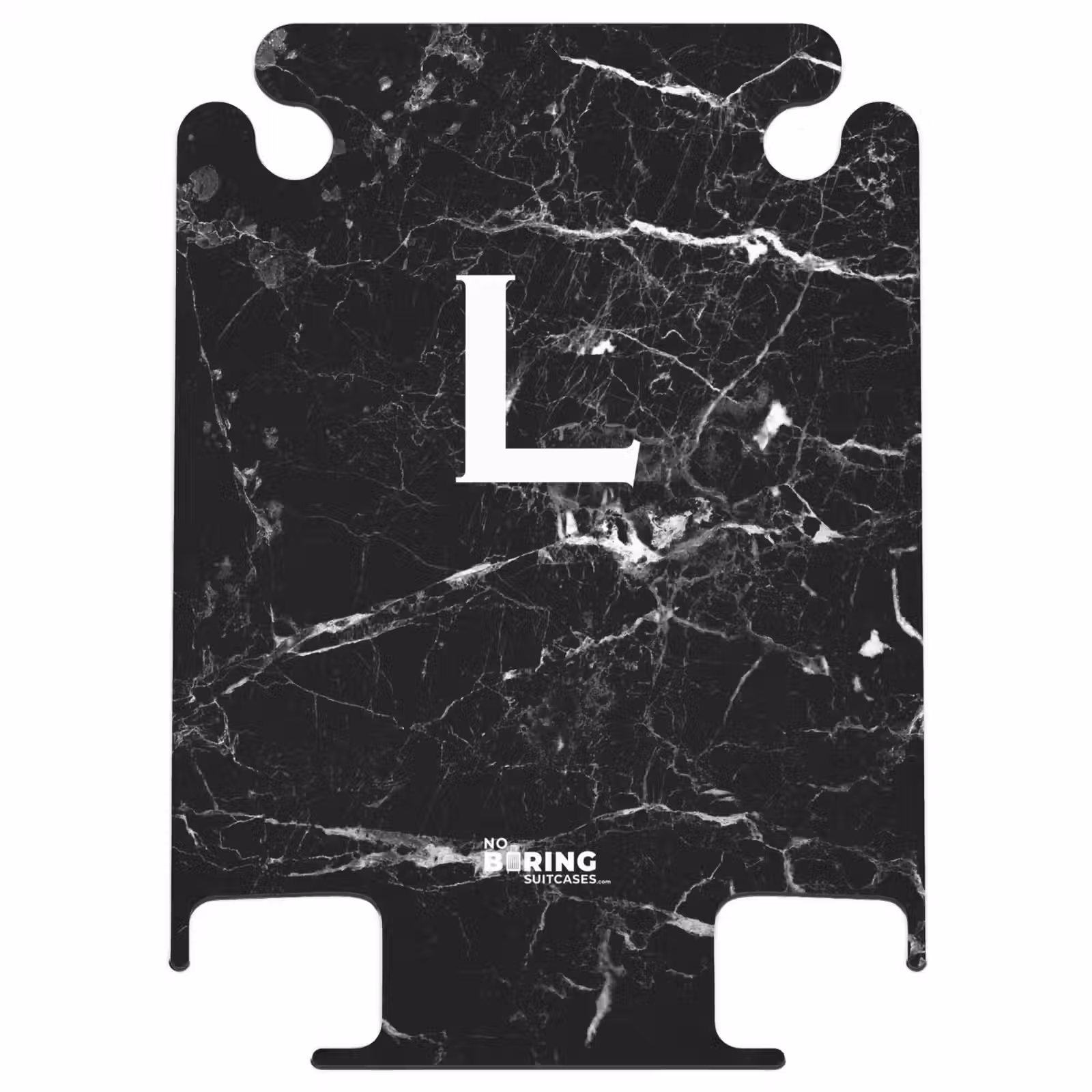 CaseSwap™ - Letter L - Marble - Black — 1