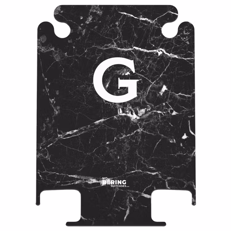CaseSwap™ - Marble print - Black - Letter G — 1