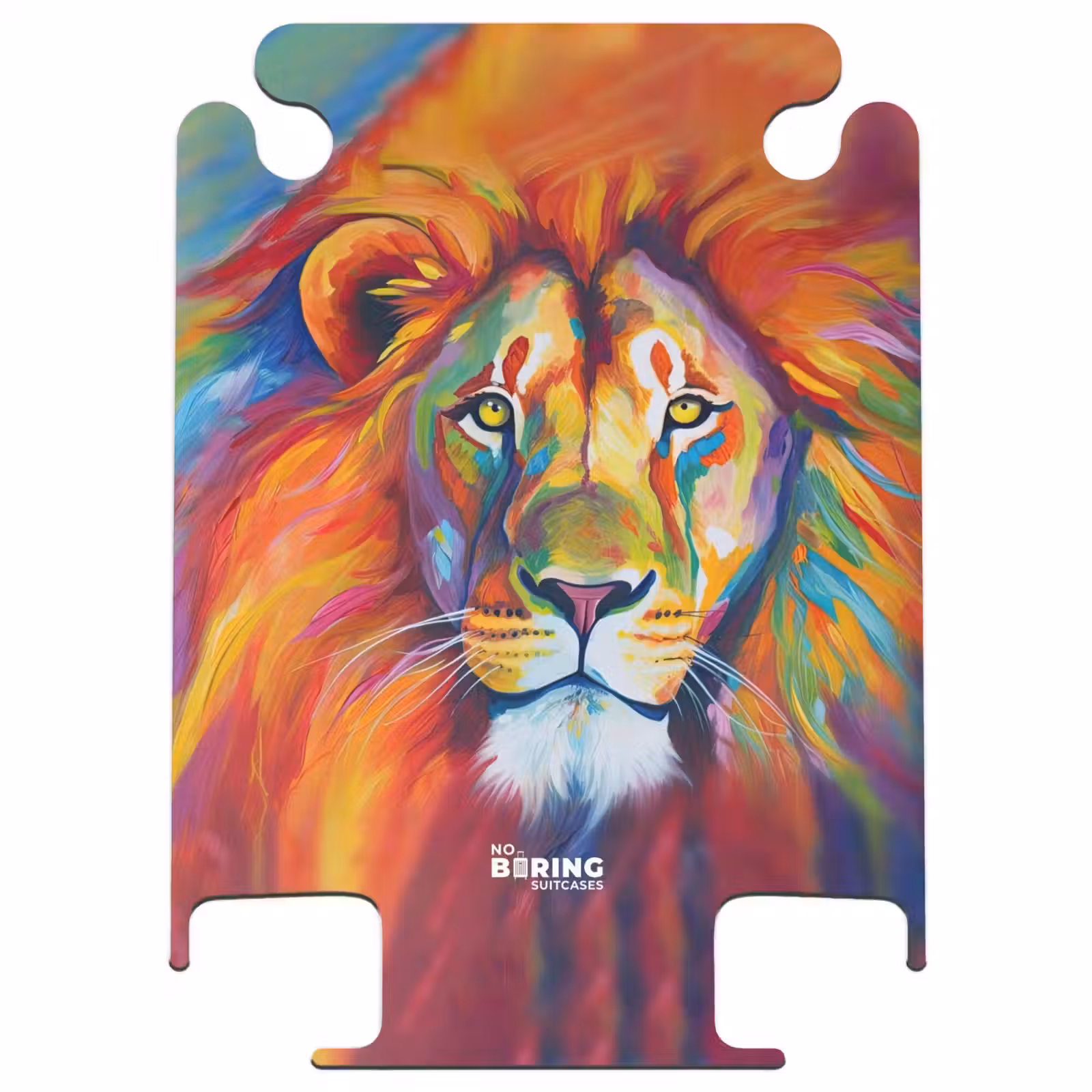 CaseSwap™ - Colorful lion in oil painting — 1