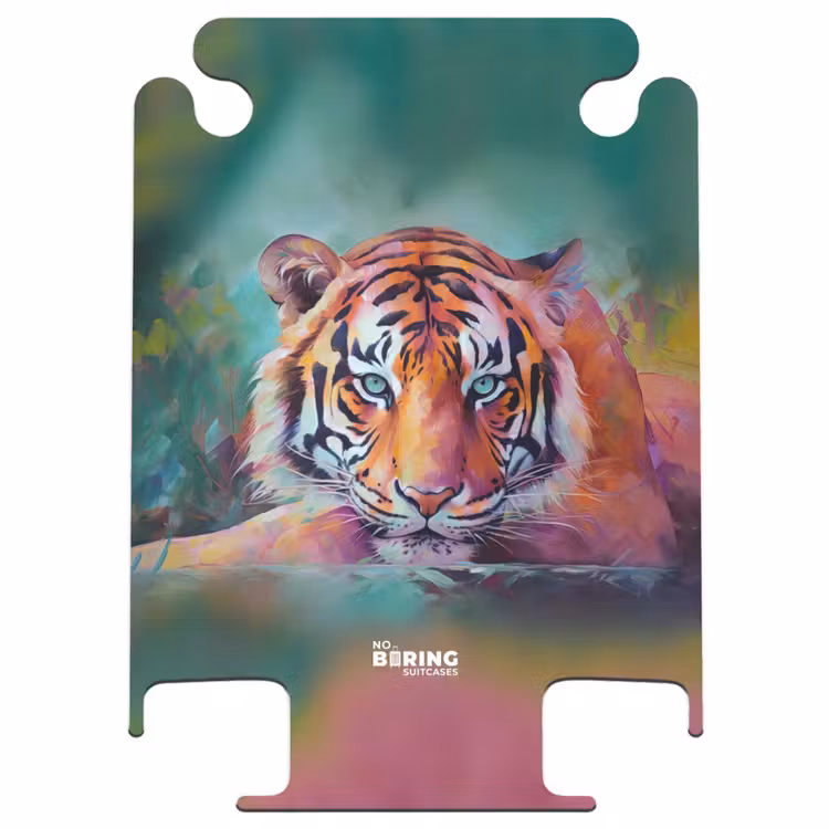 CaseSwap™ - Oil painting artwork of a reclining tiger — 1