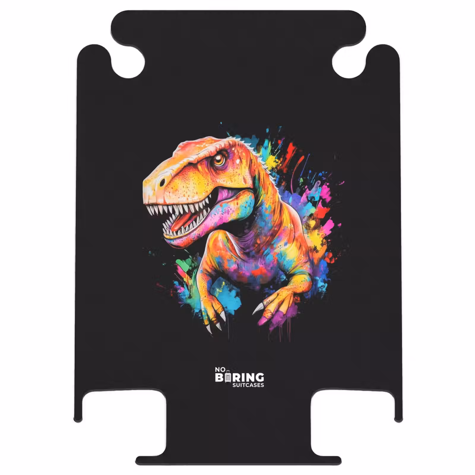 CaseSwap - Dinosaur with colorful graffiti — 1