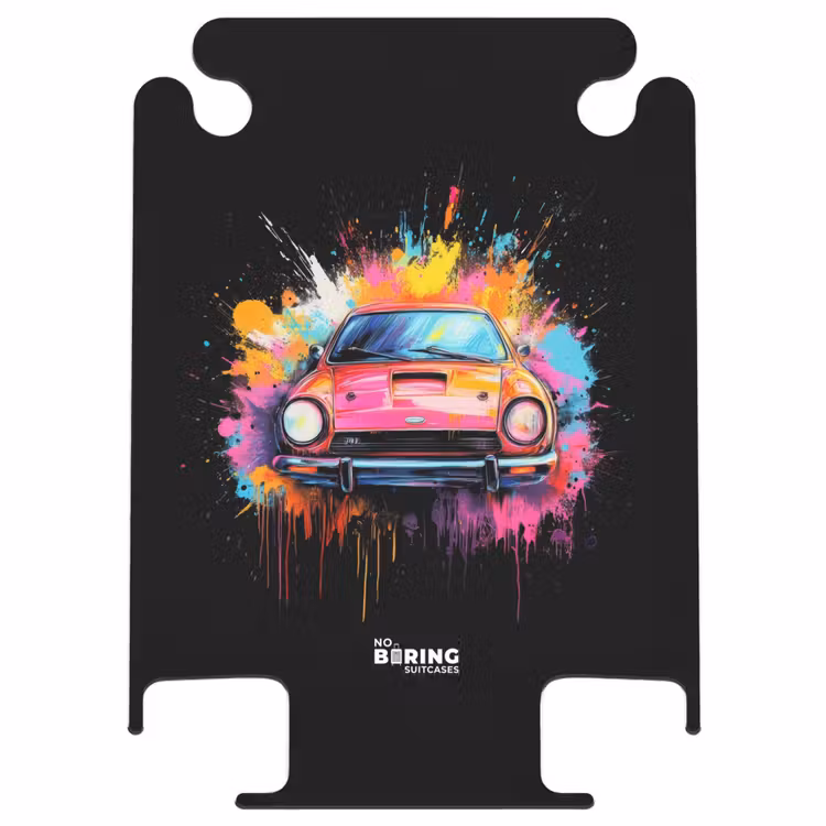 CaseSwap™ - Pink car with colorful paint — 1
