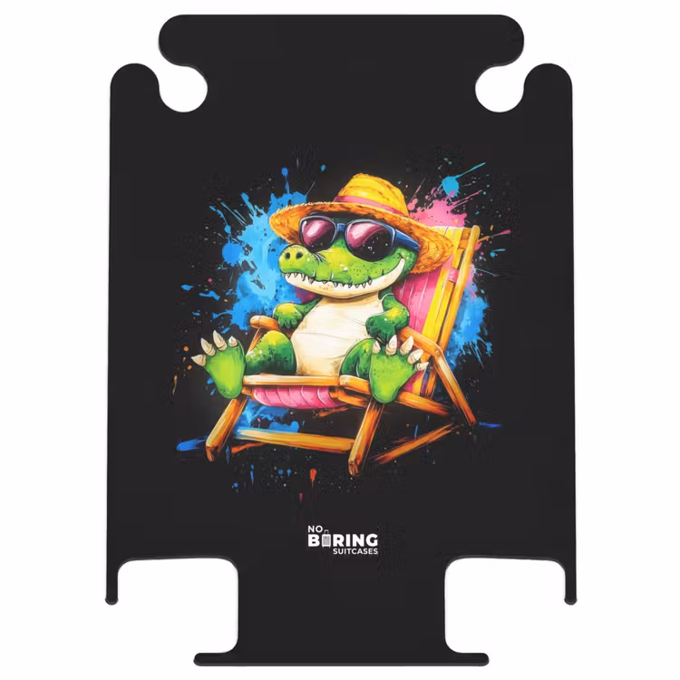 CaseSwap™ - Summer crocodile with graffiti — 1
