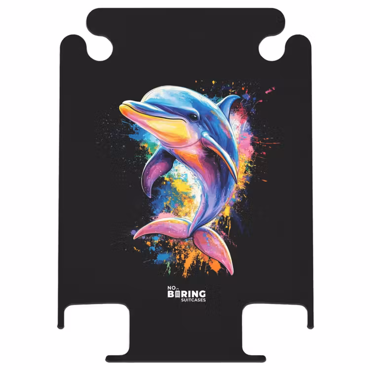 CaseSwap™ - Dolphin with colorful graffiti — 1