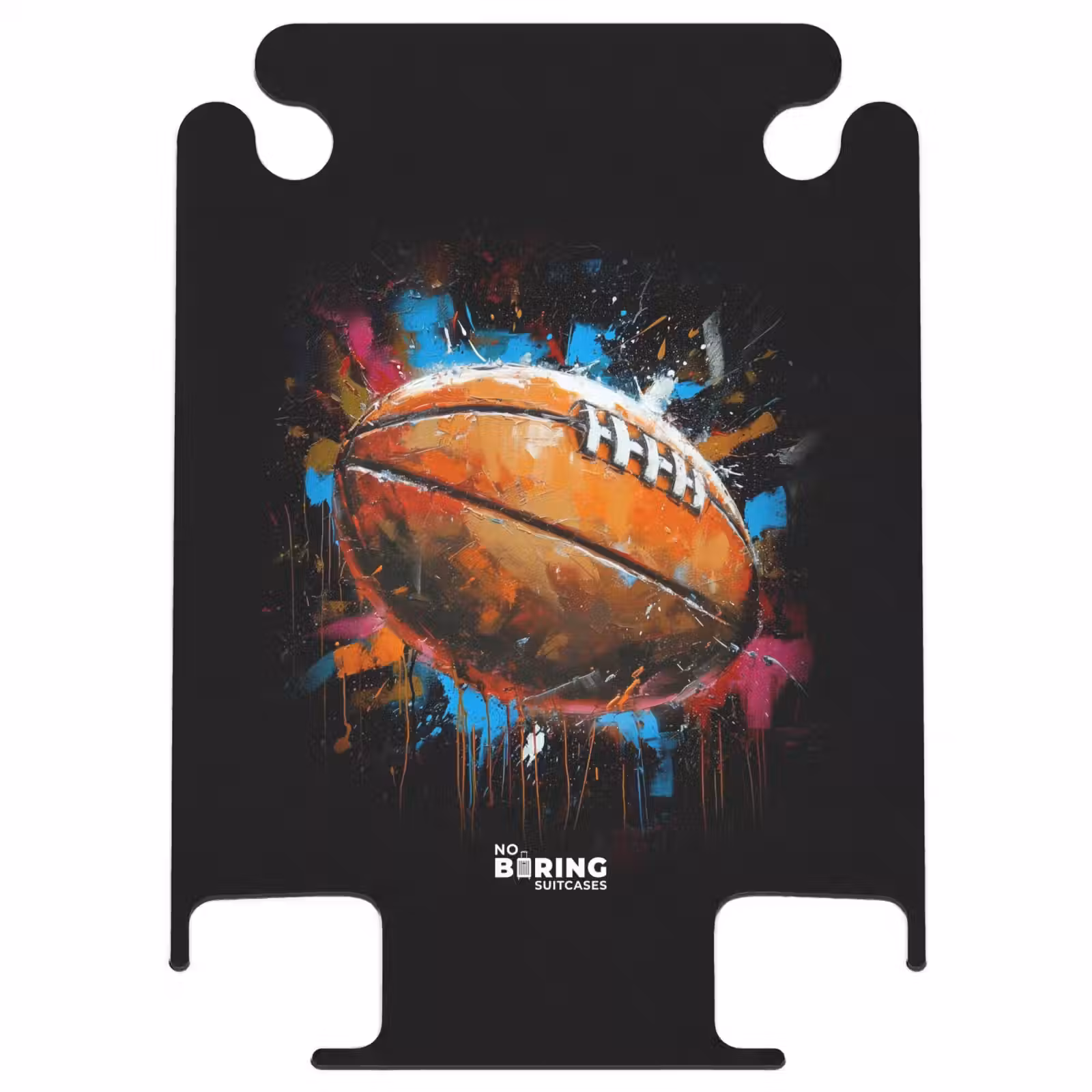 CaseSwap™ - Rugby ball surrounded by graffiti — 1