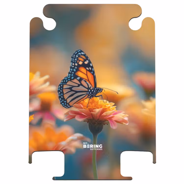 CaseSwap™ - Butterfly on pink flower — 1