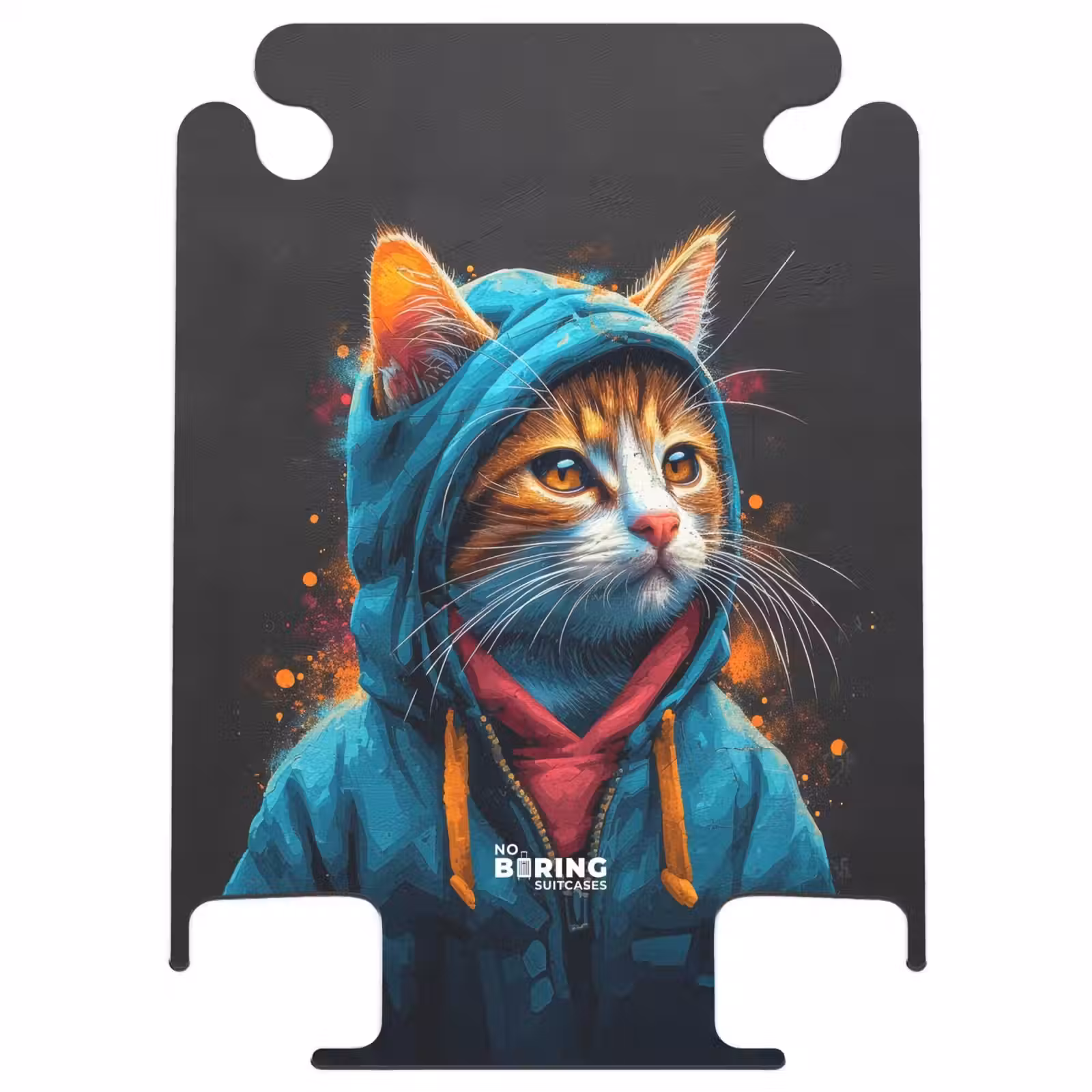 CaseSwap - Graffiti cat with blue vest — 1