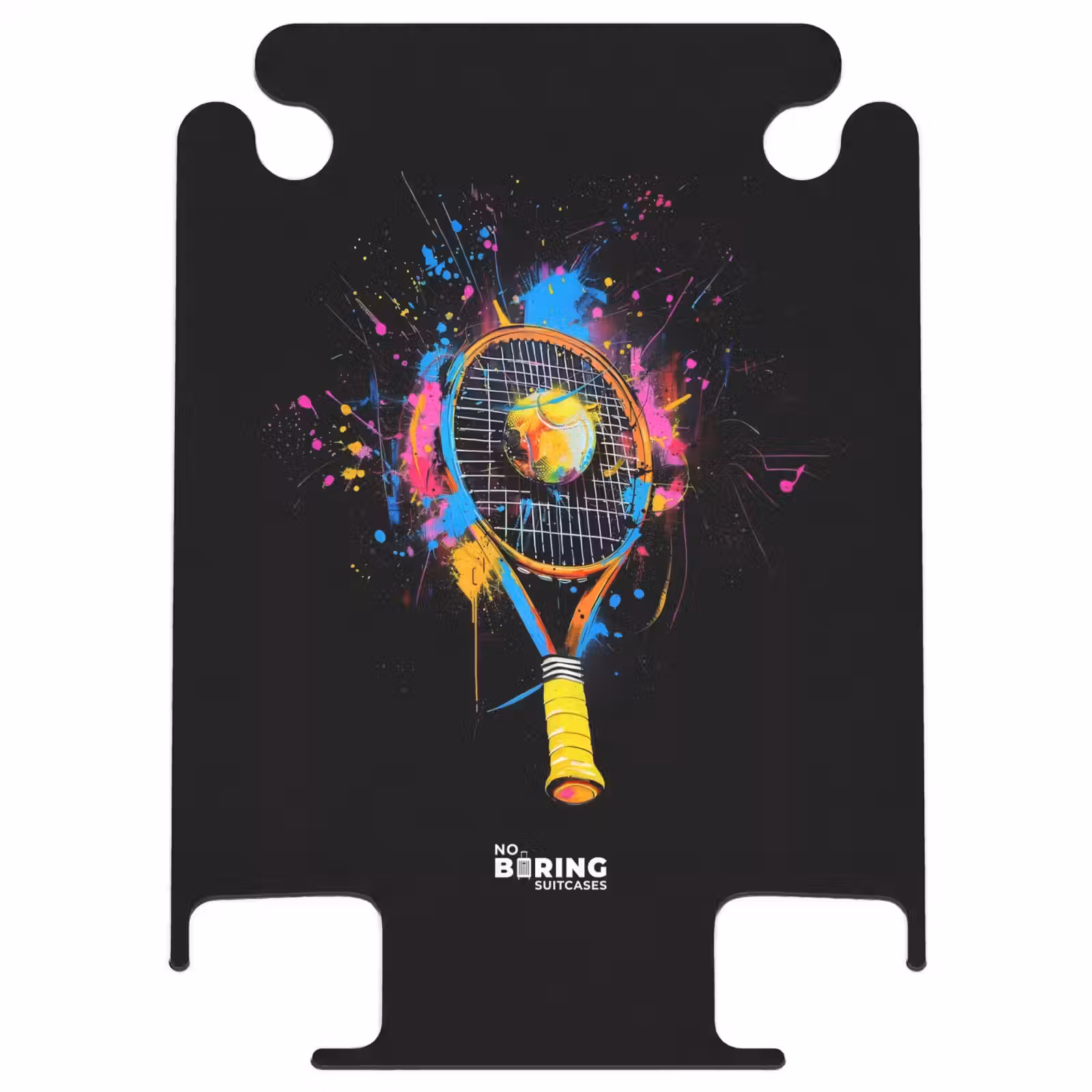 CaseSwap™ - Colorful tennis racket with ball — 1