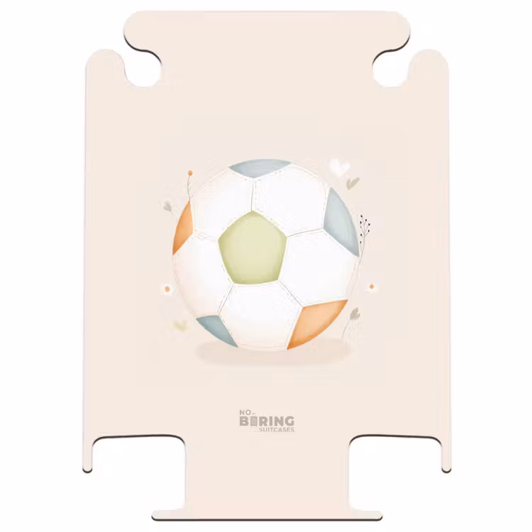 CaseSwap™ - Soccer in beige pastel colors — 1