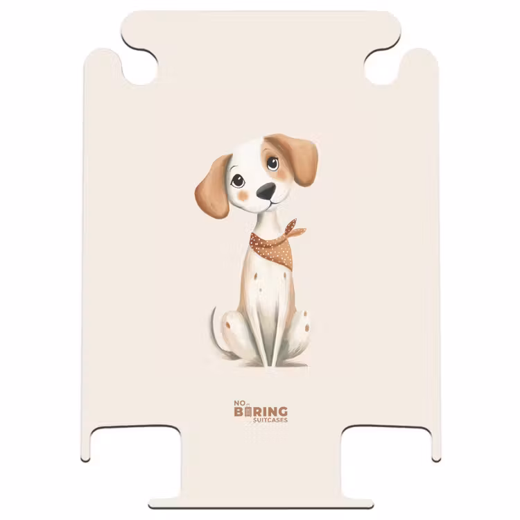 CaseSwap - Brown spotted puppy on a beige background — 1
