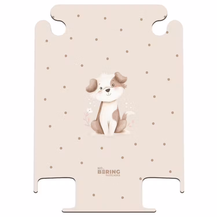 CaseSwap™ - Dog puppy surrounded by brown dots — 1