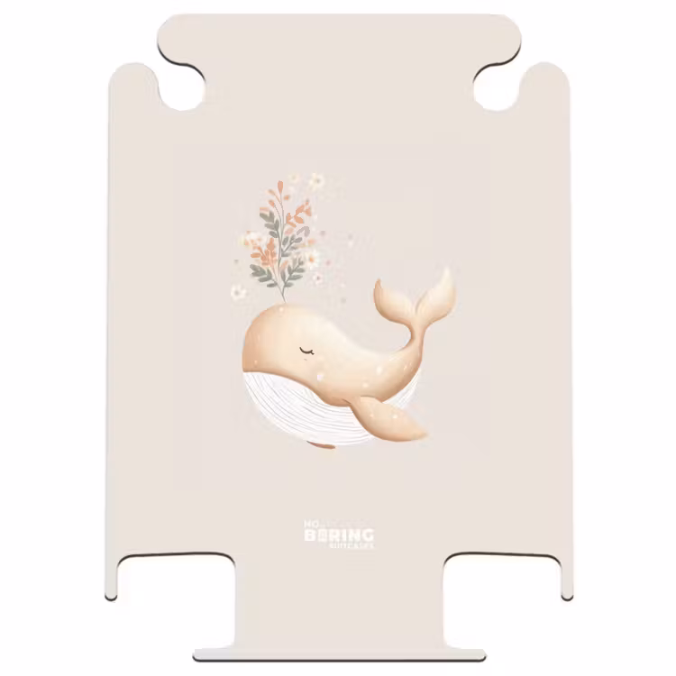 CaseSwap - Whale in pastel beige colors — 1