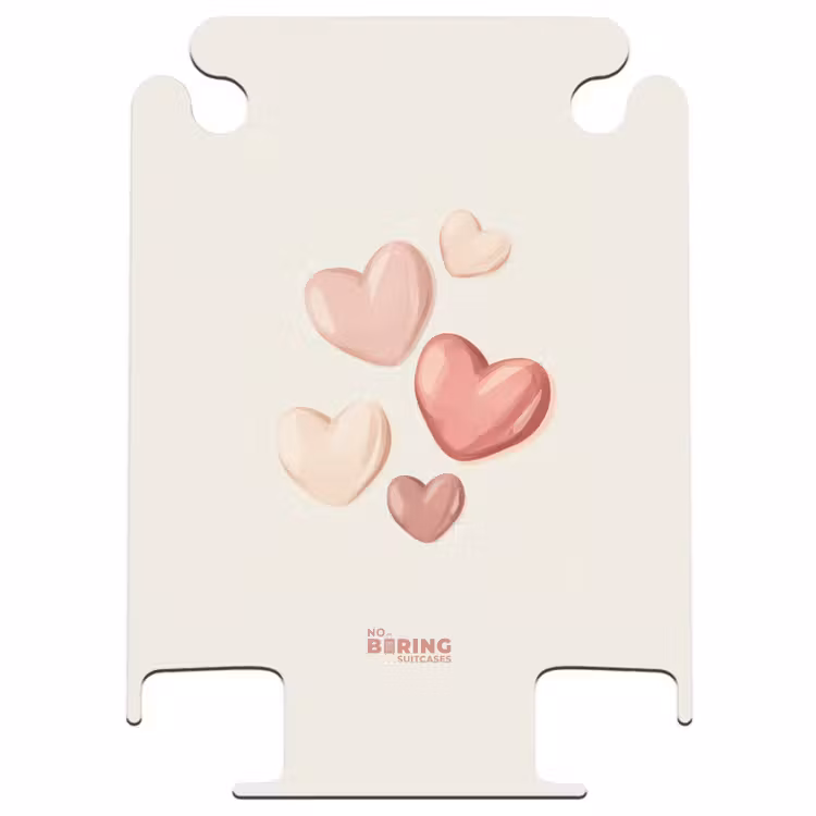 CaseSwap™ - Floating hearts in soft shades of red and pink — 1