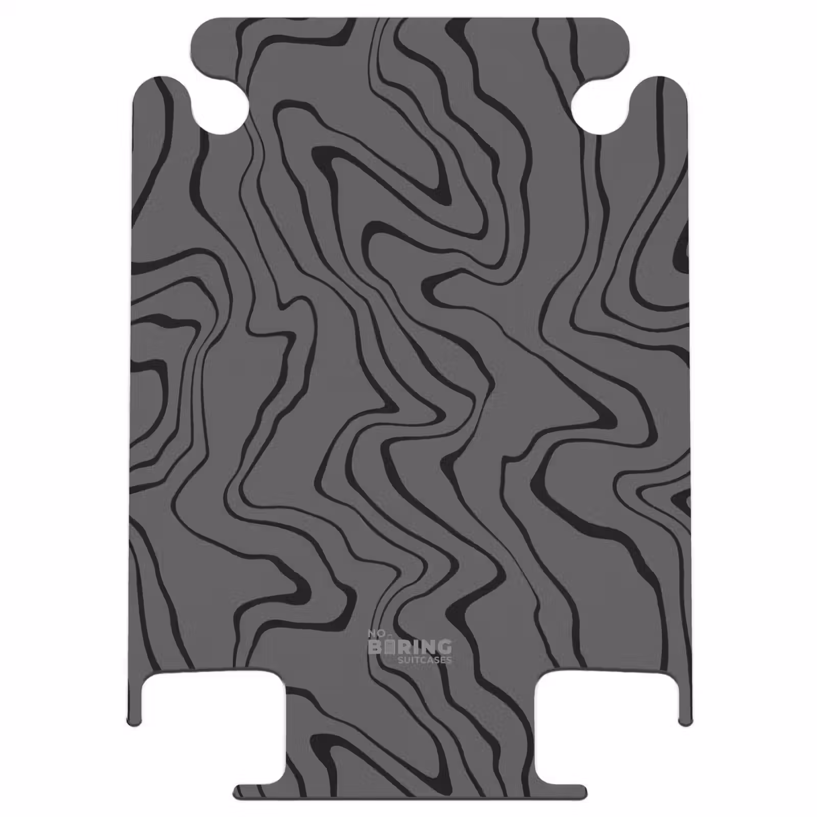 CaseSwap™ - Gray background with abstract black lines — 1