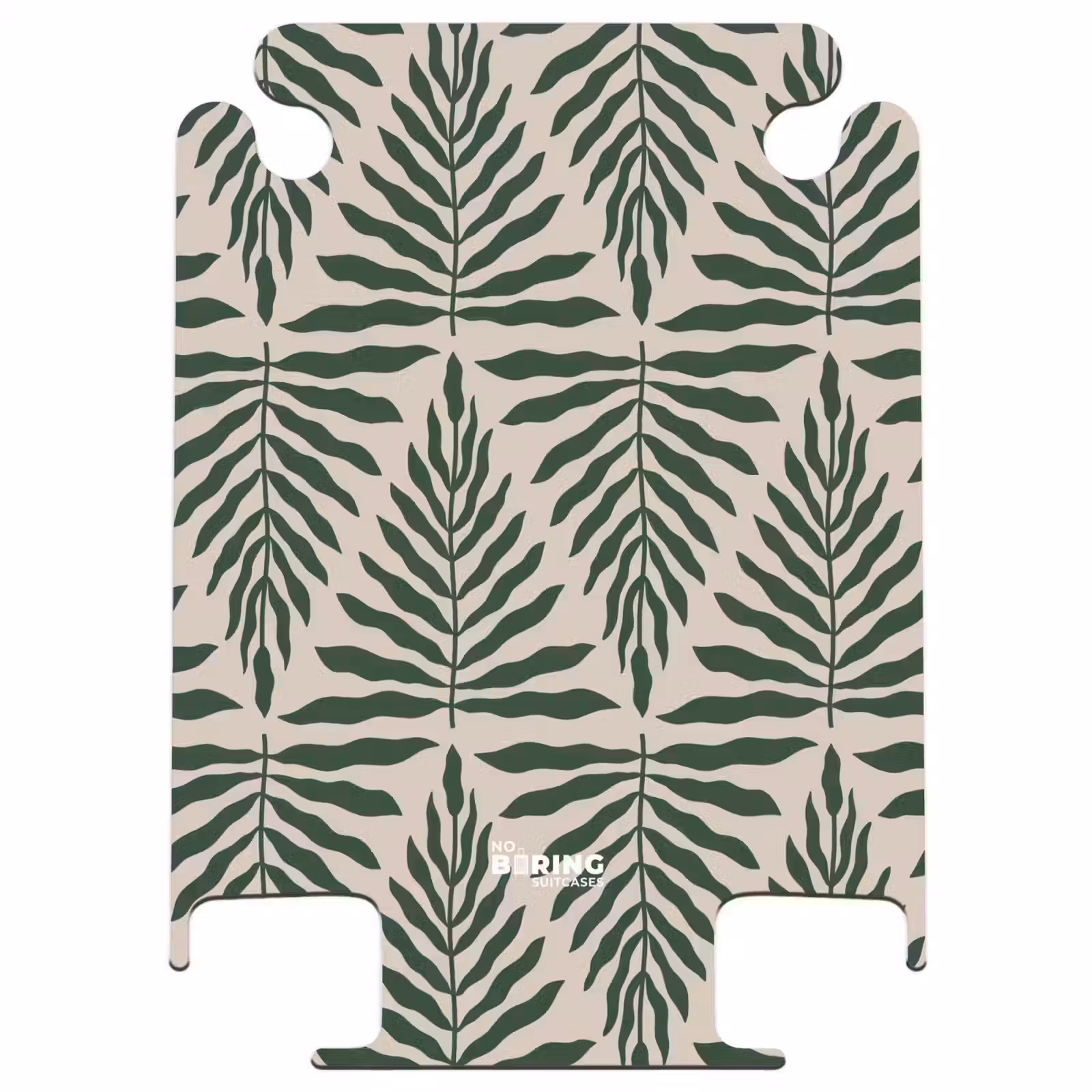 CaseSwap - Pattern of leaves in beige with dark green — 1