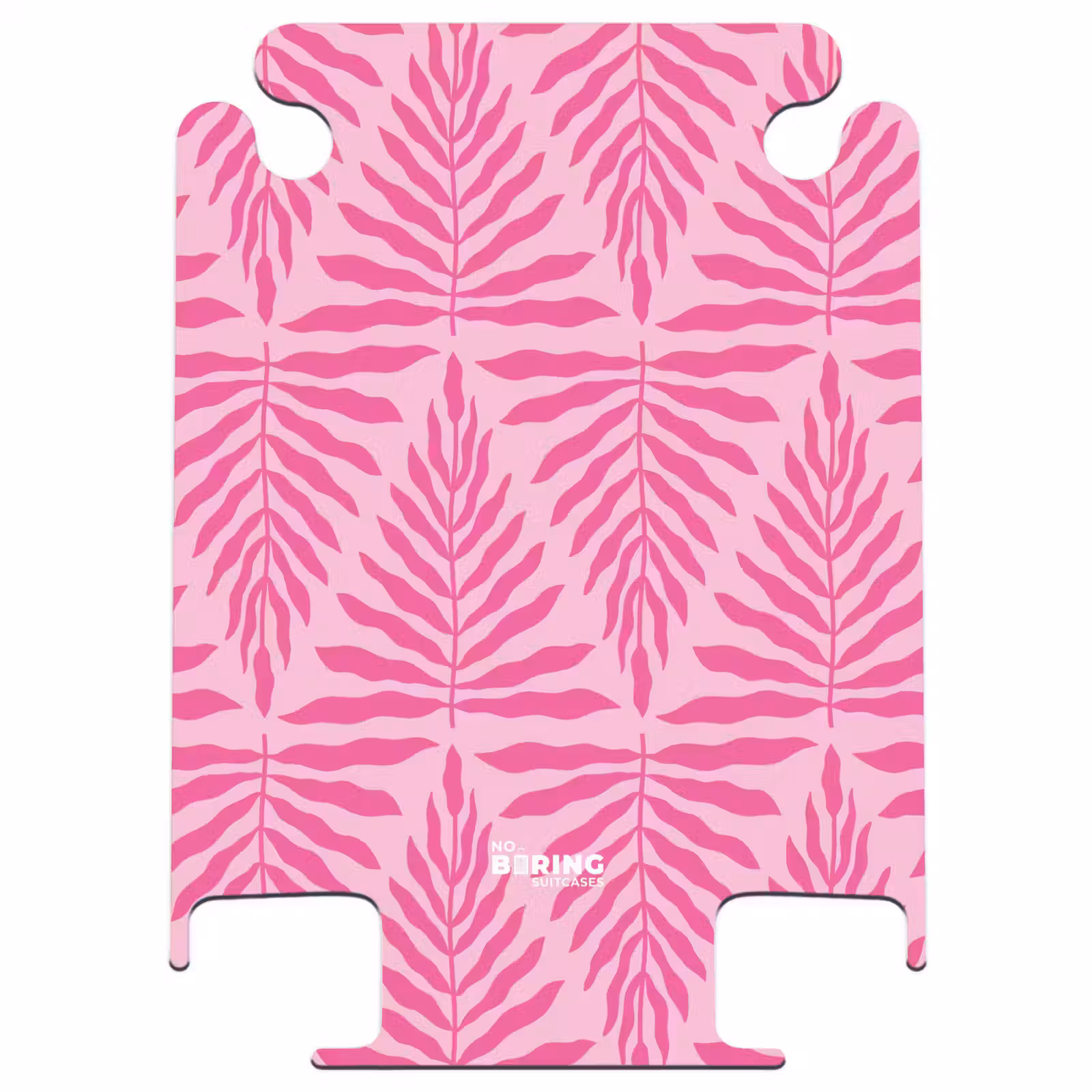 CaseSwap™ - Pattern of leaves in light and dark pink — 1