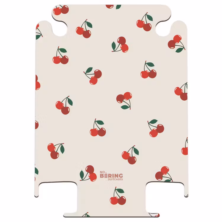 CaseSwap™ - Beige background with pattern of large cherries — 1