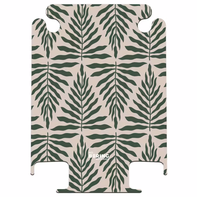 CaseSwap - Pattern of leaves in beige with dark green — 1