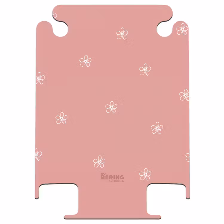 CaseSwap™ - Pink background with white flowers — 1