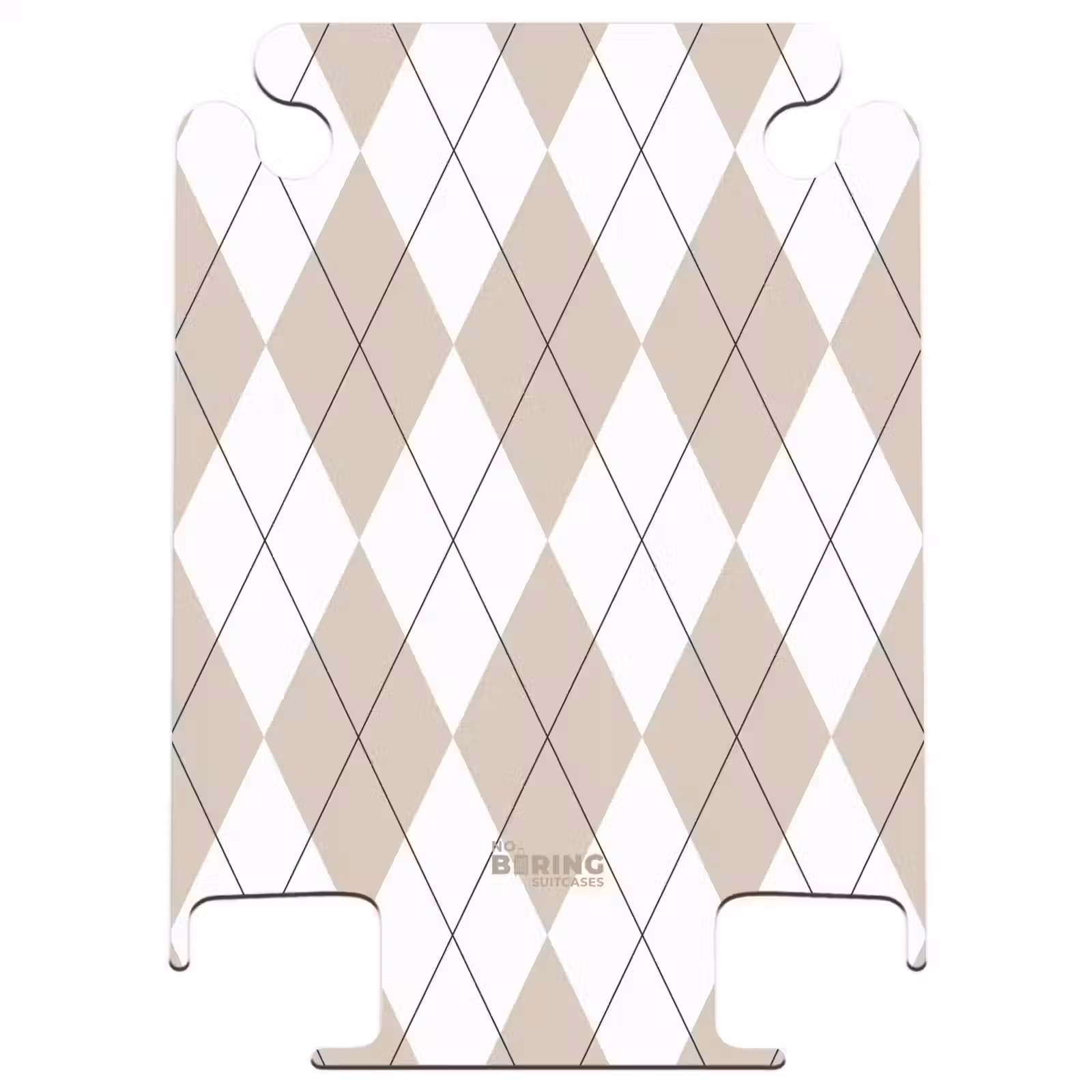 CaseSwap™ - Beige plaid pattern — 1
