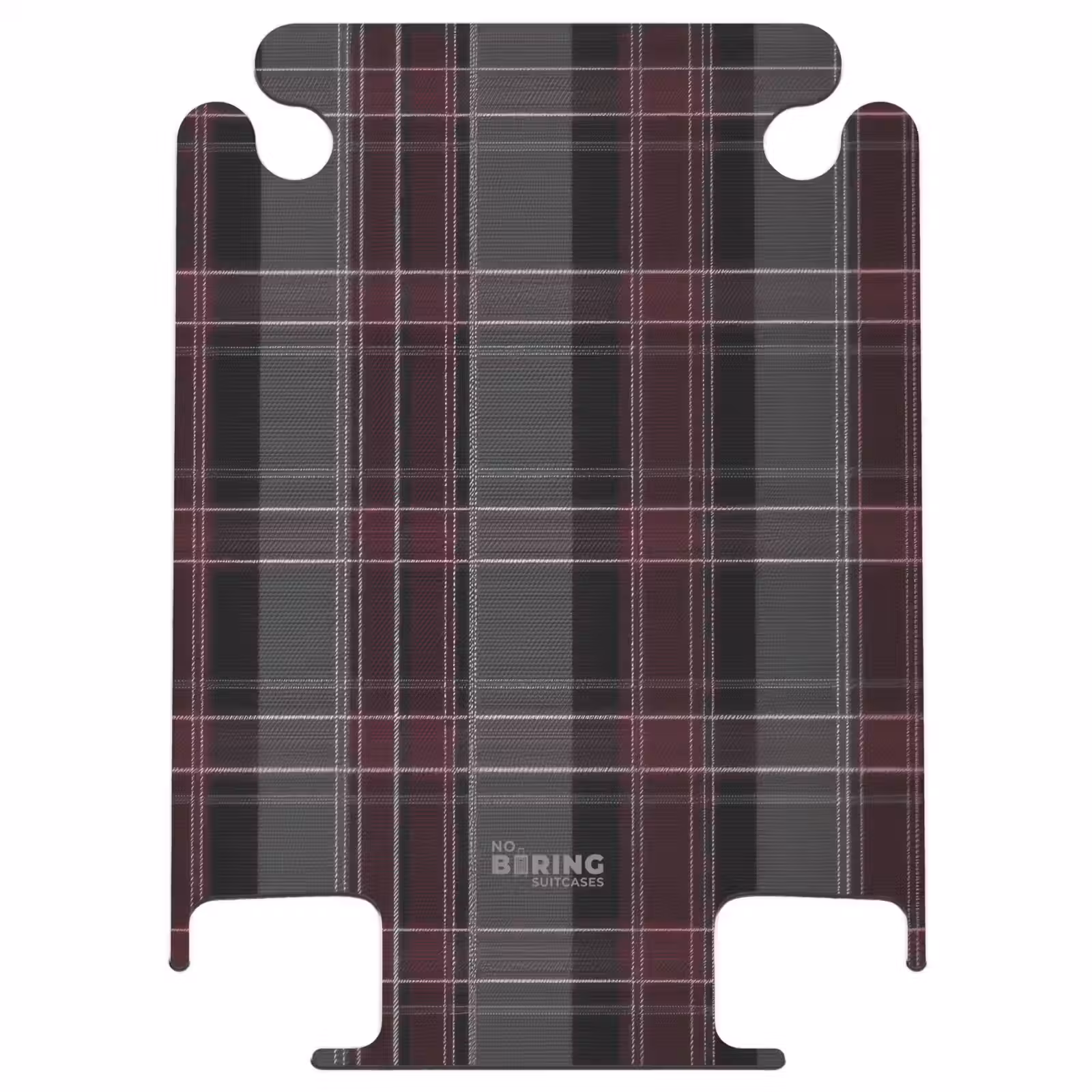 CaseSwap™ - Classic checkered pattern in gray and red — 1
