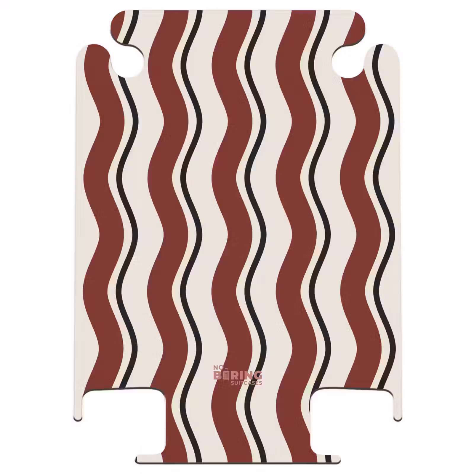 CaseSwap™ - Wavy stripes in red — 1