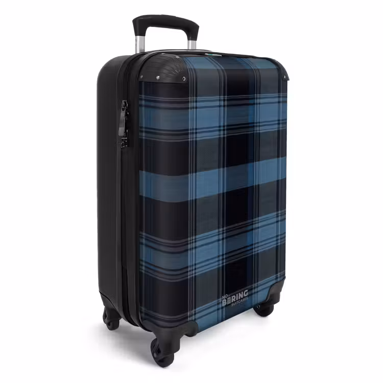 CaseSwap - Classic checkered pattern in shades of blue — 2
