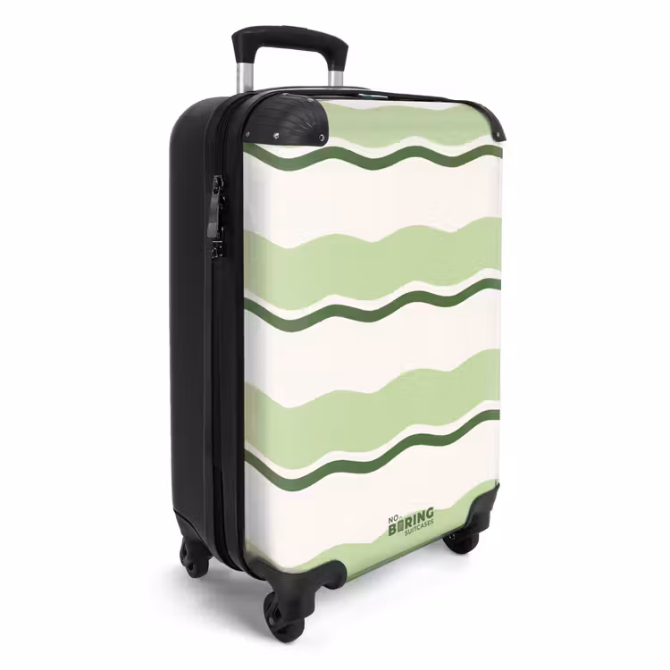 CaseSwap - Wavy stripes in shades of green — 2