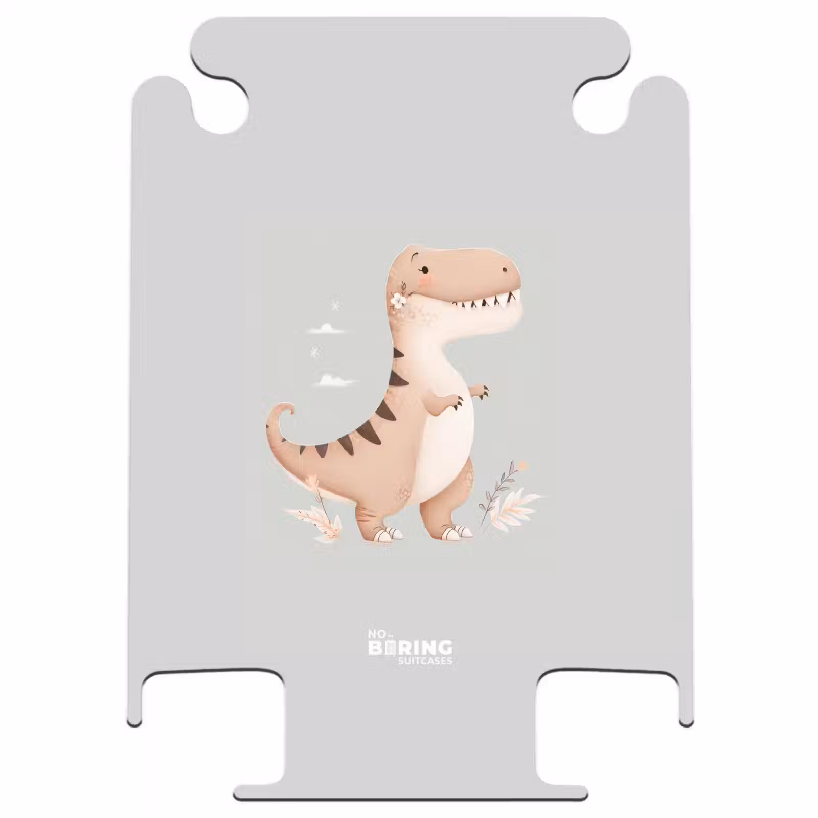 CaseSwap™ - Dino in beige and gray colors — 1