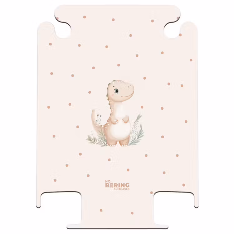 CaseSwap™ - Beige dino on a polka dot background — 1