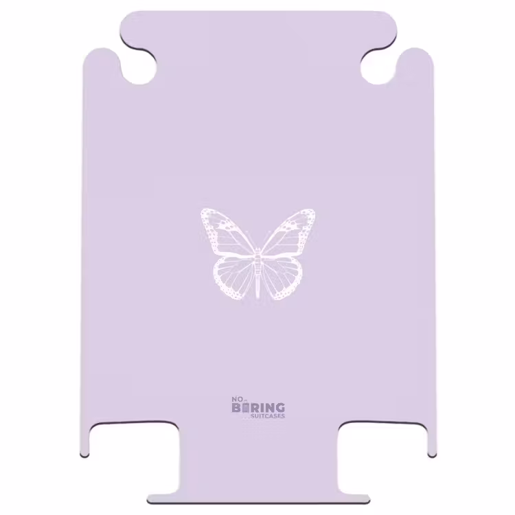 CaseSwap - Purple background with white butterfly — 1