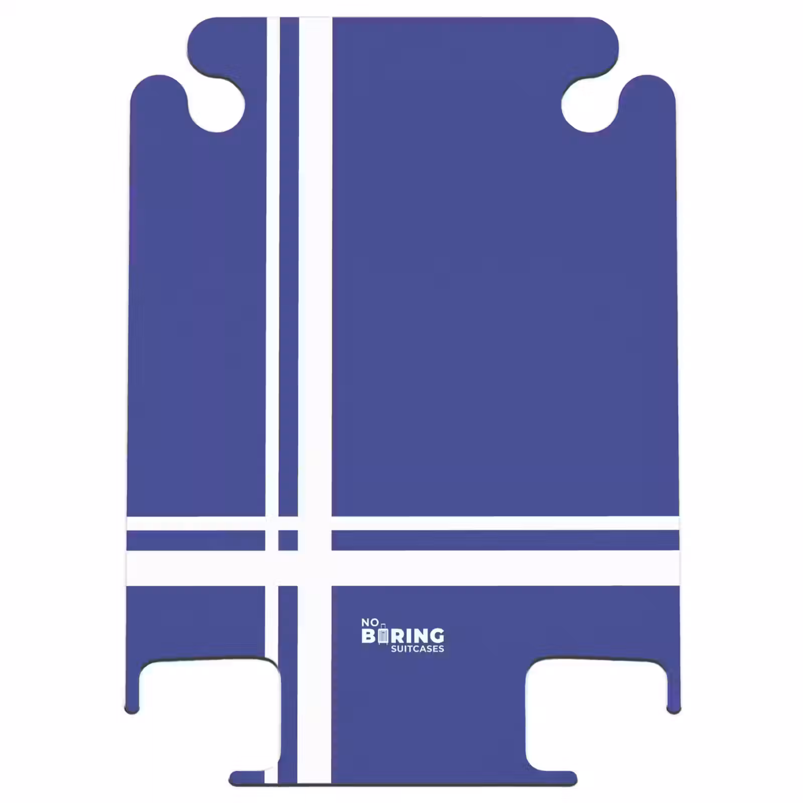 CaseSwap™ - Royal blue background with white grid at lower left — 1