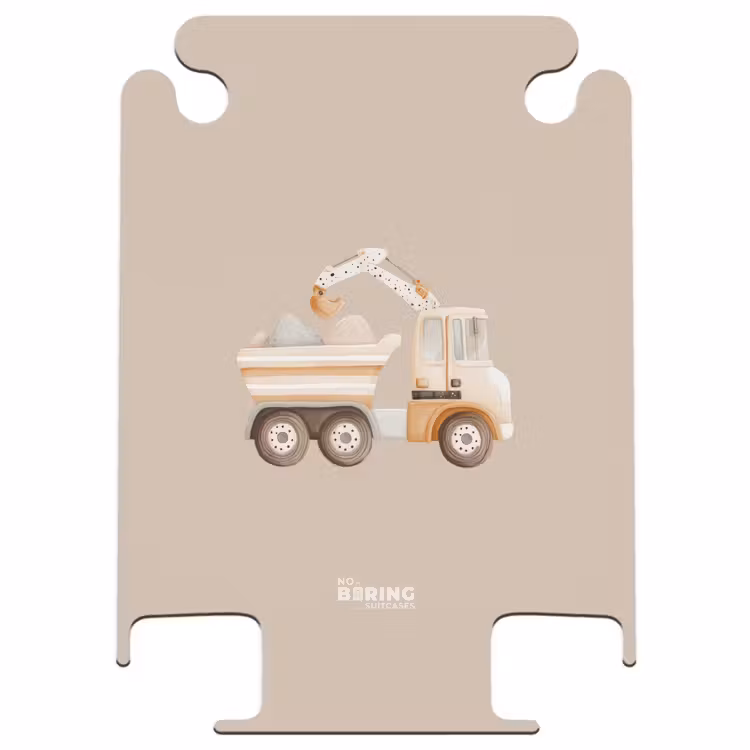CaseSwap™ - Yellow dump truck in neutral colors — 1