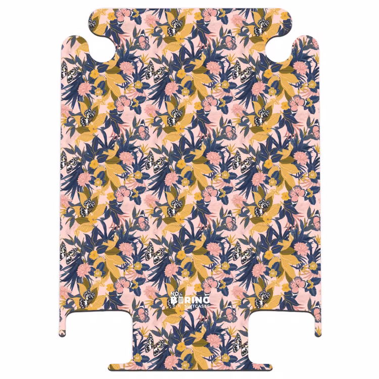 CaseSwap™ - Tropical butterfly pattern blue yellow — 1