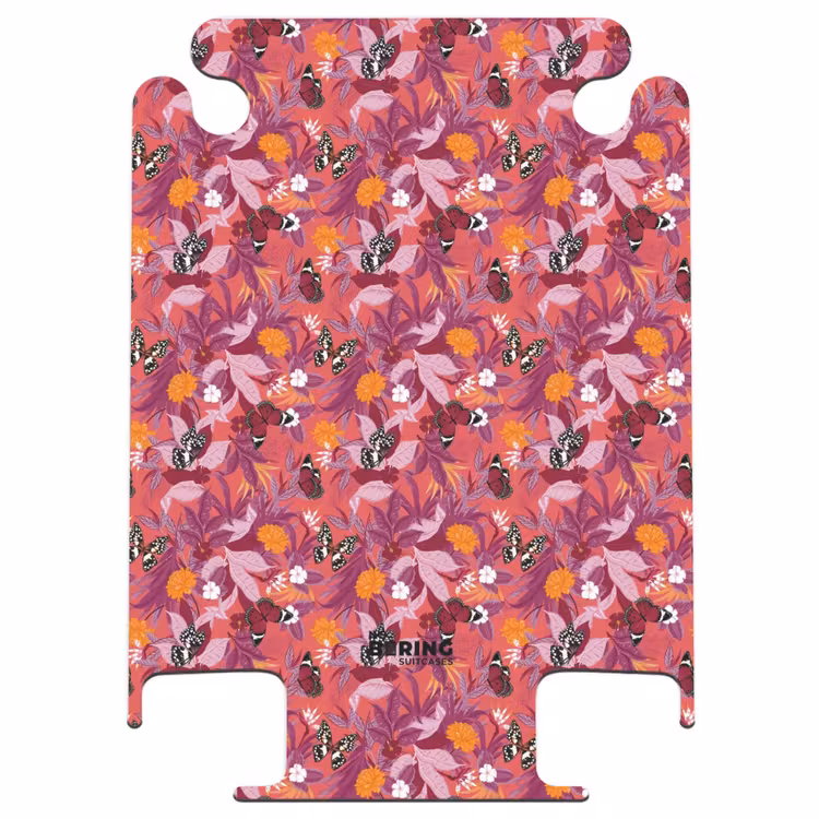 CaseSwap™ - Tropical butterfly pattern dark pink — 1