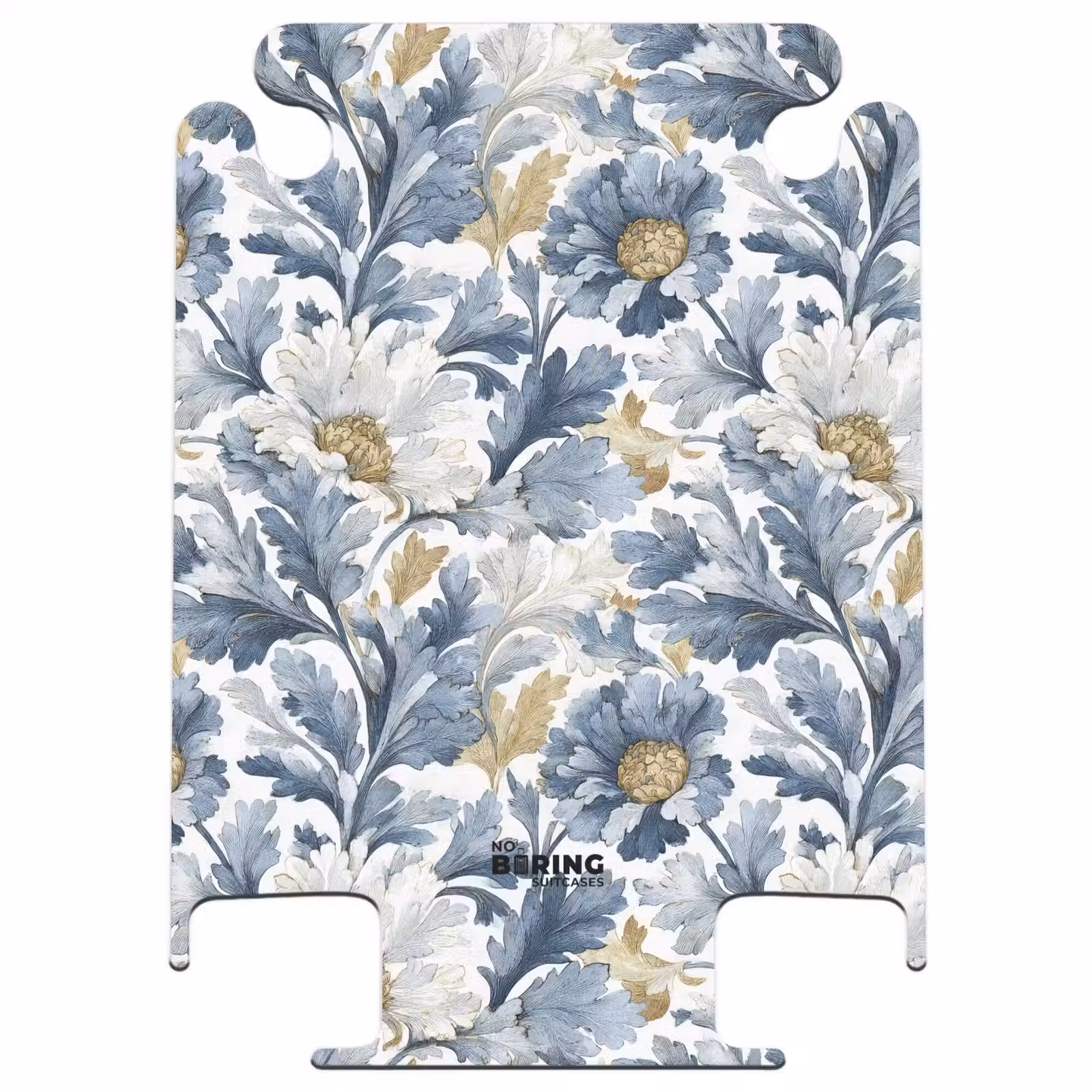 CaseSwap™ - Baroque floral pattern blue — 1