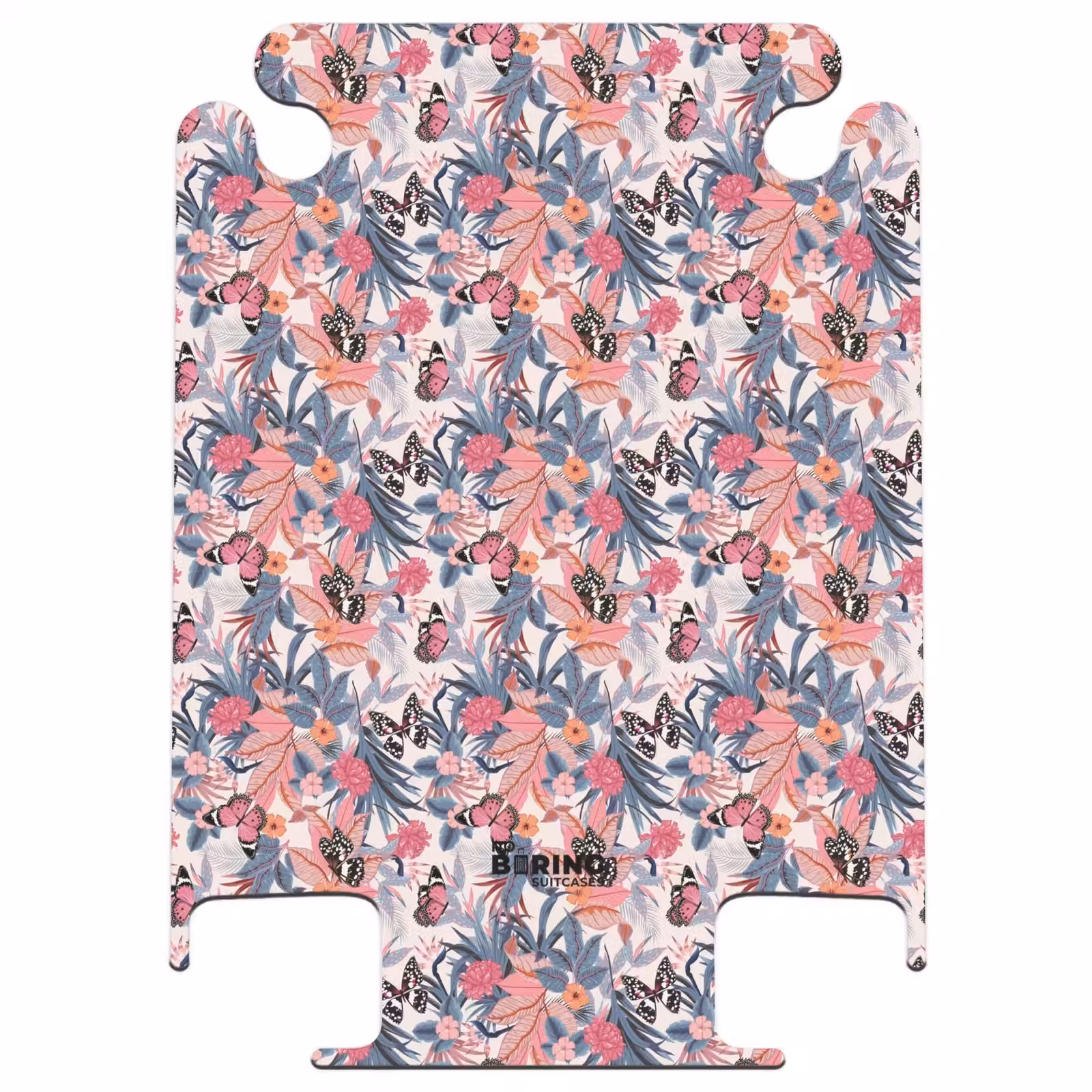 CaseSwap™ - Tropical butterfly pattern light pink — 1