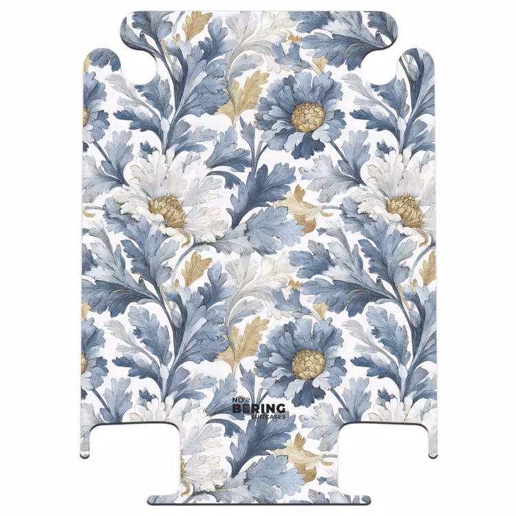 CaseSwap™ - Baroque floral pattern blue — 1