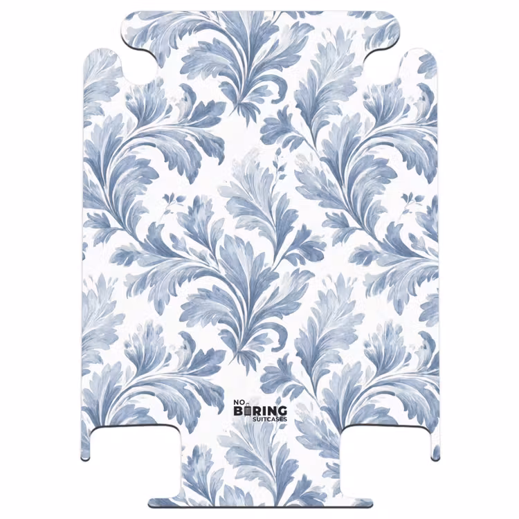 CaseSwap™ - Baroque leaves pattern blue — 1