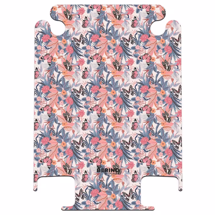 CaseSwap™ - Tropical butterfly pattern light pink — 1