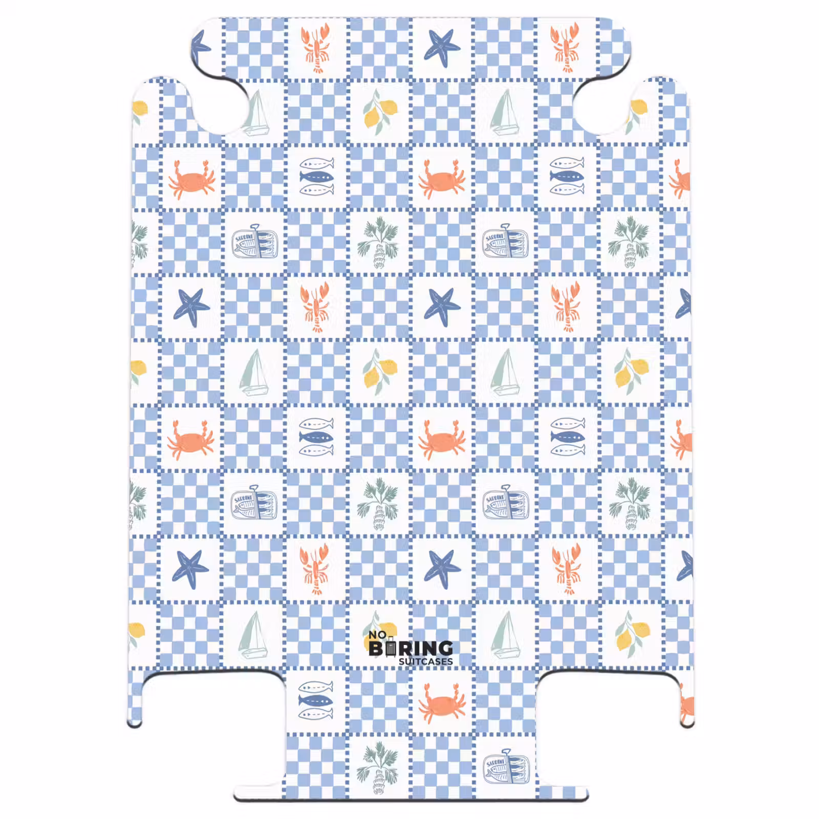 CaseSwap™ - Square summer print blue — 1