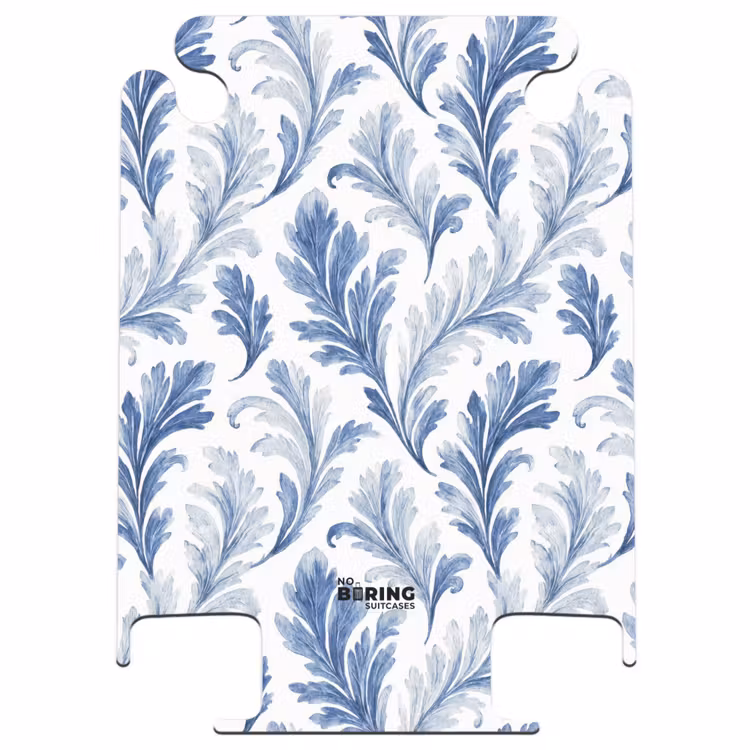 CaseSwap™ - Baroque leaves pattern blue — 1
