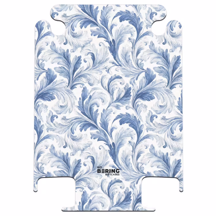 CaseSwap™ - Baroque leaves pattern blue — 1