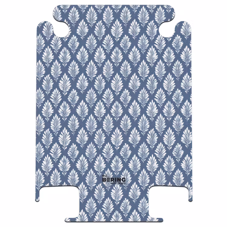 CaseSwap™ - Leaf pattern blue — 1
